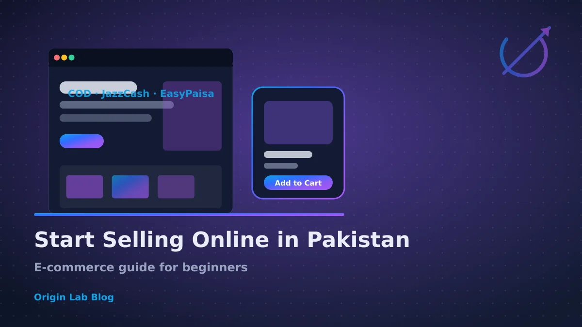 E-commerce product card with Add to Cart button and COD, JazzCash, EasyPaisa payments
