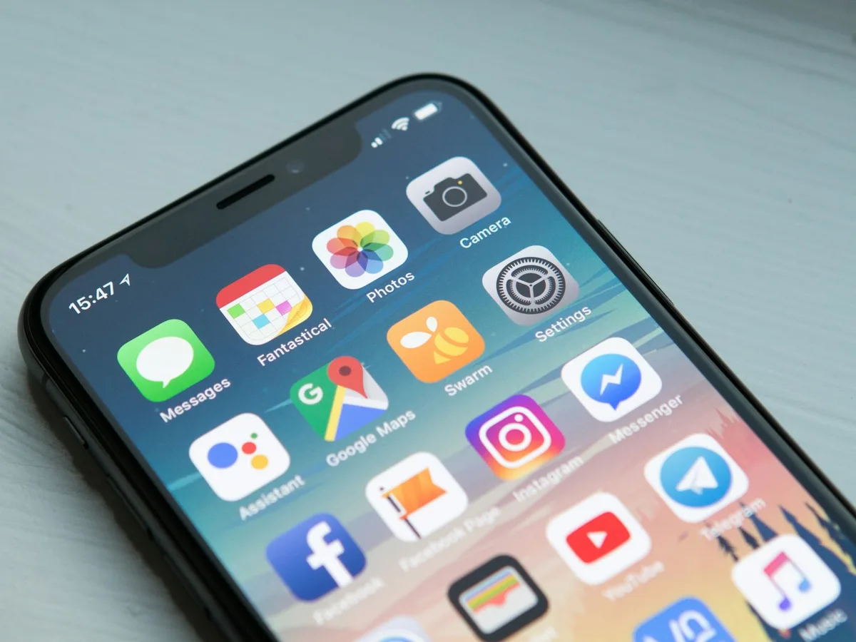 A modern mobile app interface shown on Android and iOS phones (Multan)